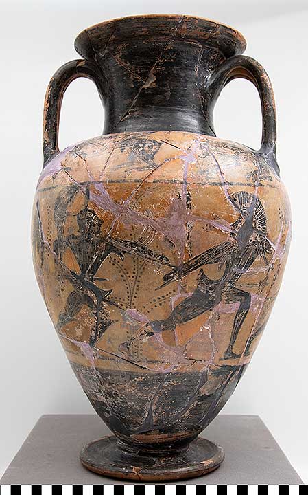 Thumbnail of Figure Neck Amphora (1922.01.0058)