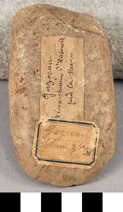 Thumbnail of Stone Tool: Groundstone Axe Fragment (1924.02.0544)