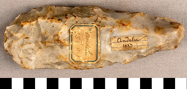 Thumbnail of Stone Tool: Axe Blank (1924.02.0585)