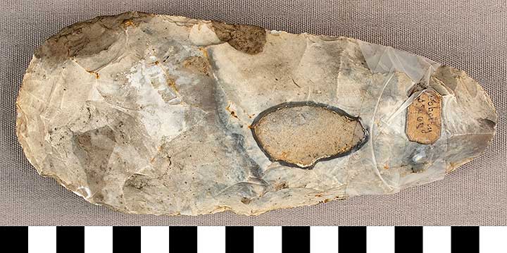 Thumbnail of Stone Tool: Axe Blank (1924.02.0587)