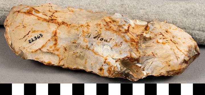 Thumbnail of Stone Tool: Axe Blank (1924.02.0651)