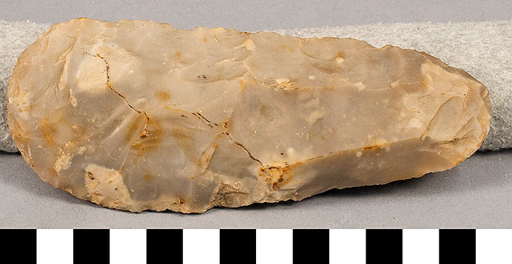 Thumbnail of Stone Tool: Axe Blank (1924.02.0673)