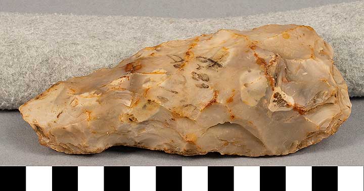 Thumbnail of Stone Tool: Axe Blank (1924.02.0729)