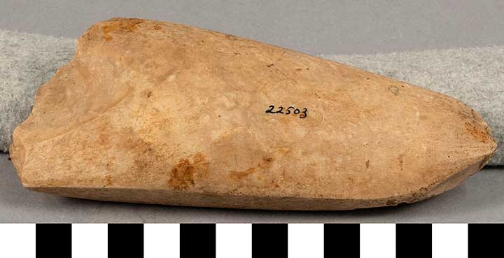 Thumbnail of Stone Tool: Axe Blank (1924.02.0765)