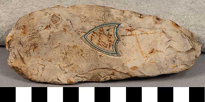 Thumbnail of Stone Tool: Axe Blank (1924.02.0824)
