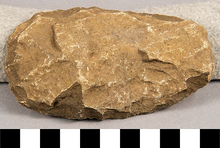 Thumbnail of Stone Tool: Axe Blank (1924.02.0849)