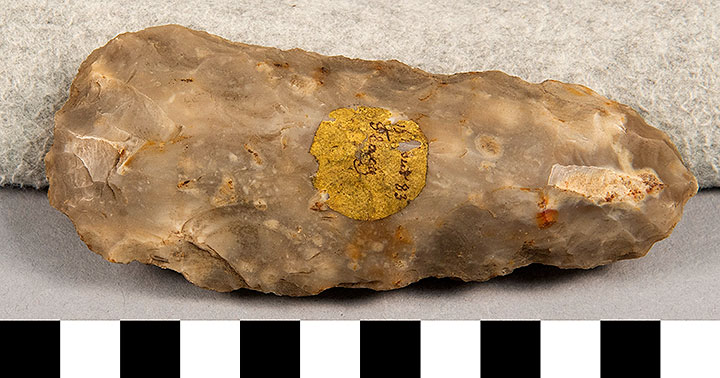 Thumbnail of Stone Tool: Axe Blank (1924.02.0873)