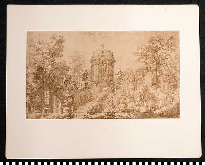 Thumbnail of Folio: Denkmäler des Theatres/II. Mappe (Volume 2), Plate IV (1927.12.0002G)