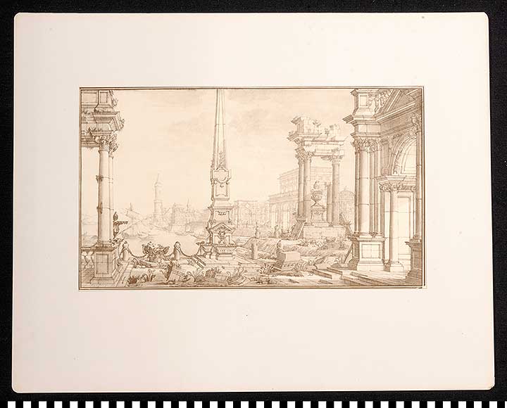 Thumbnail of Folio: Denkmaler des Theatres/II. Mappe (Volume 2), Plate XIV (1927.12.0002P)