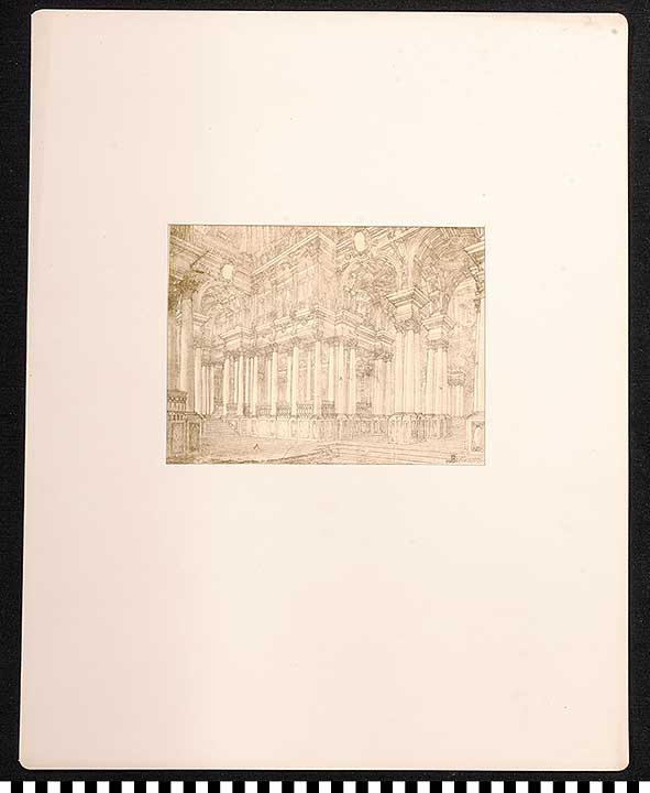 Thumbnail of Folio: Denkmaler des Theatres/II. Mappe (Volume 2), Plate XV (1927.12.0002Q)