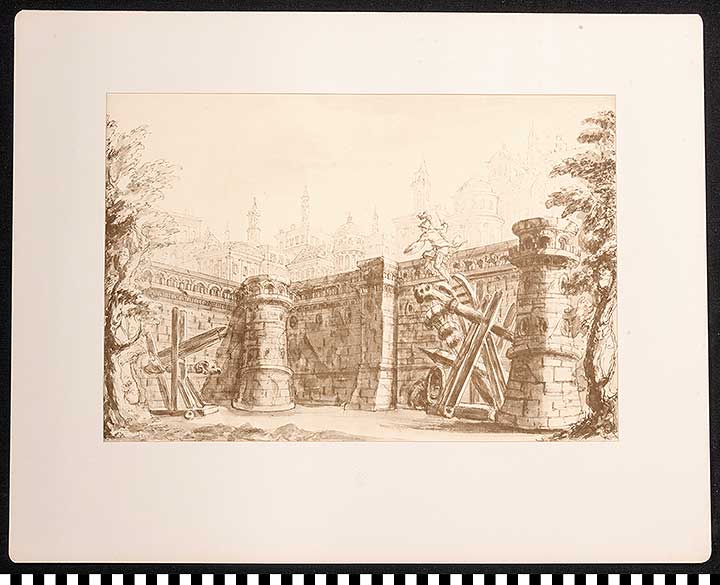 Thumbnail of Folio: Denkmaler des Theatres/II. Mappe (Volume 2), Plate XVI (1927.12.0002R)