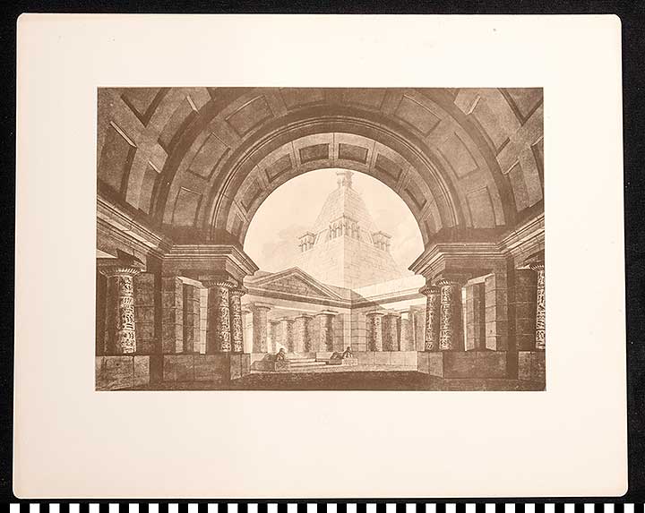 Thumbnail of Folio: Denkmaler des Theatres/II. Mappe (Volume 2), Plate XVIII (1927.12.0002T)