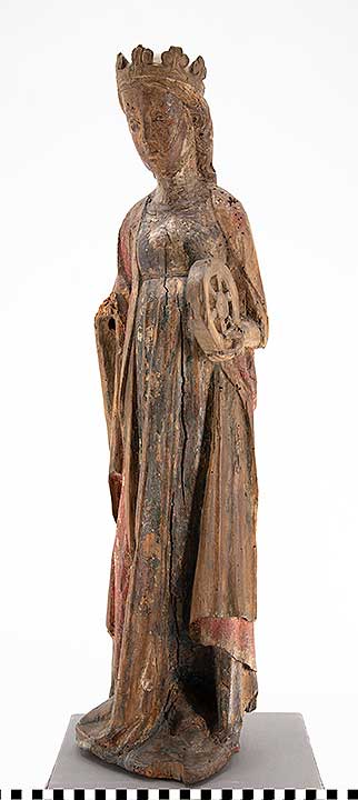 Thumbnail of St. Catherine With the Wheel of Torture (1928.02.0003)