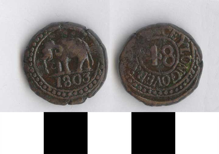 Thumbnail of Coin: Sri Lanka, 1/48 RD (1971.15.2647)