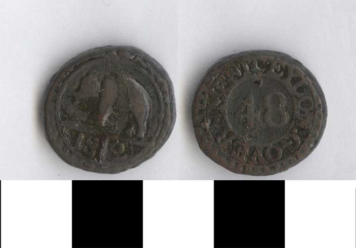 Thumbnail of Coin: Sri Lanka, 1/48 RD (1971.15.2648)
