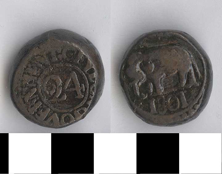 Thumbnail of Coin: Sri Lanka, 1/24 RD (1971.15.2649)