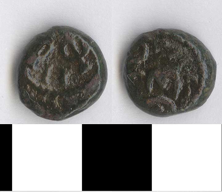 Thumbnail of Coin: India, 2 Cash (1971.15.2663)