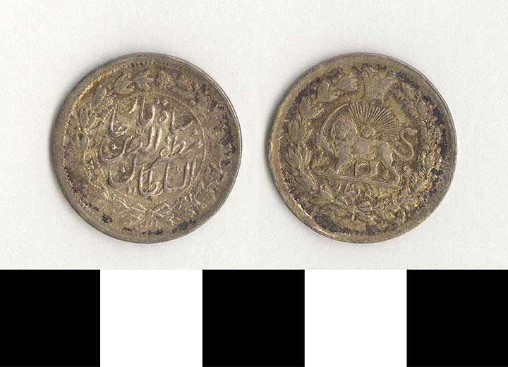 Thumbnail of Coin: Iran, 500 Dinar (1971.15.2723)