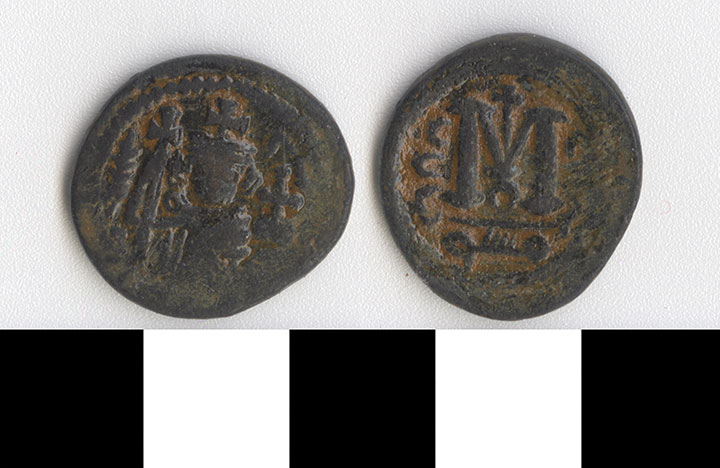 Thumbnail of Coin: Arab-Byzantine (1971.15.2930)