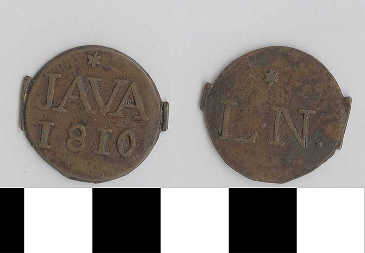 Thumbnail of Coin: Indonesia, 1 Duit (1971.15.2994)