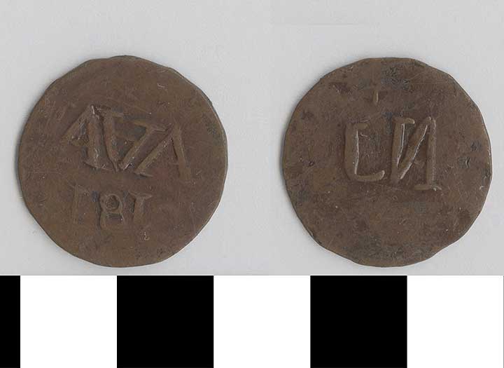Thumbnail of Coin: Indonesia, 1 Duit (1971.15.2995)