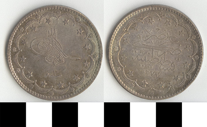 Thumbnail of Coin: Turkey, 20 Kurush (1971.15.3069)