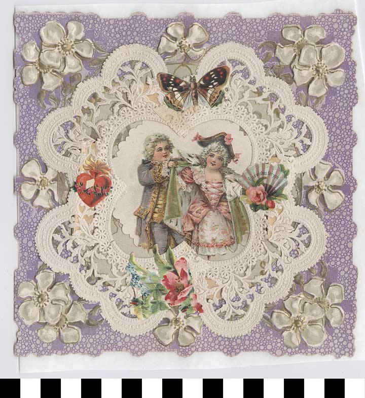 Thumbnail of Valentine Card:  Good Wishes for You (1972.21.0033)