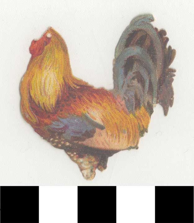 Thumbnail of Blank Card: Rooster (1972.21.0262)