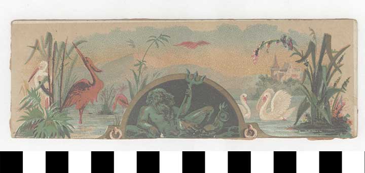 Thumbnail of Fragmentary Greeting Card (1972.21.0269)