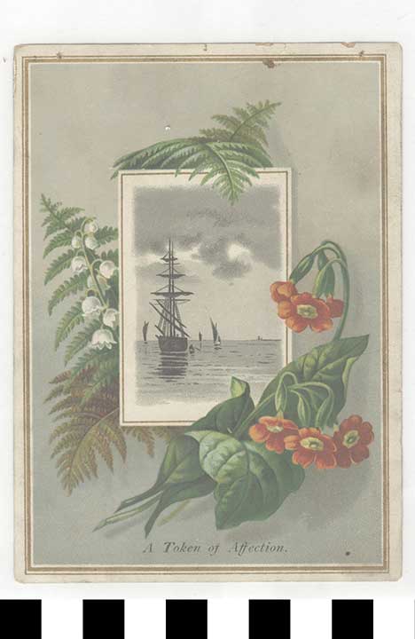 Thumbnail of Greeting Card: "A Token of Affection" (1972.21.0276)
