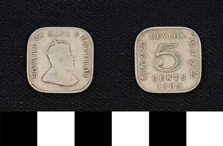 Thumbnail of Coin: British Ceylon, 5 Cents (1984.16.0132)