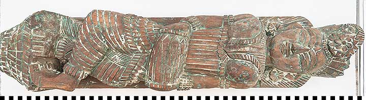 Thumbnail of Architectural Temple Relief Carving: Temple Dancer (1987.16.0005)