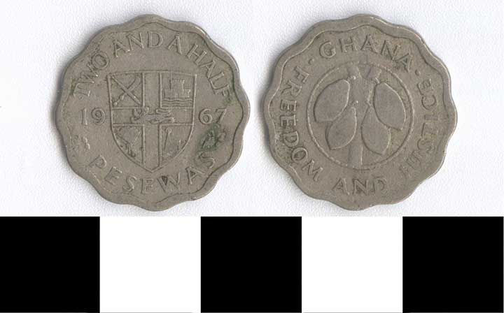 Thumbnail of Coin: Ghana, 2.5 Pesewas (1998.03.0019)
