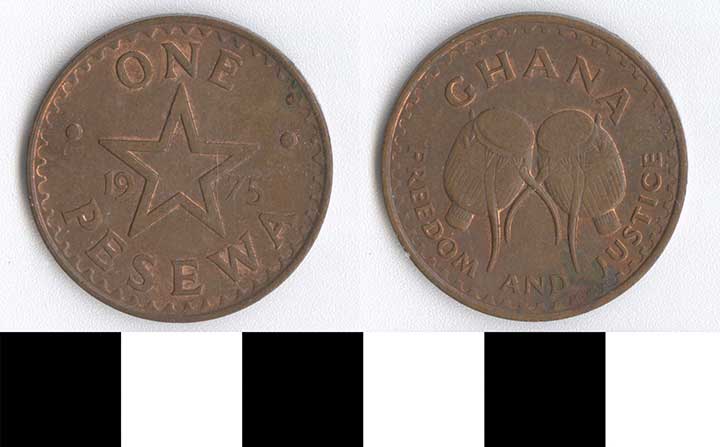 Thumbnail of Coin: Ghana, 1 Pesewa (1998.03.0020)