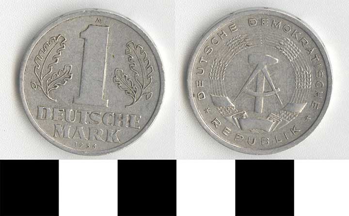 Thumbnail of Coin: East Germany, One Deutsche Mark (1998.03.0024)