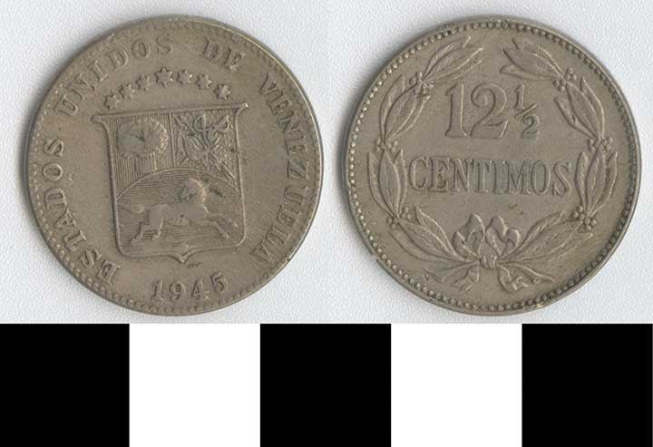 Thumbnail of Coin: Venezuela, 12.5 Centimos (1998.03.0034)
