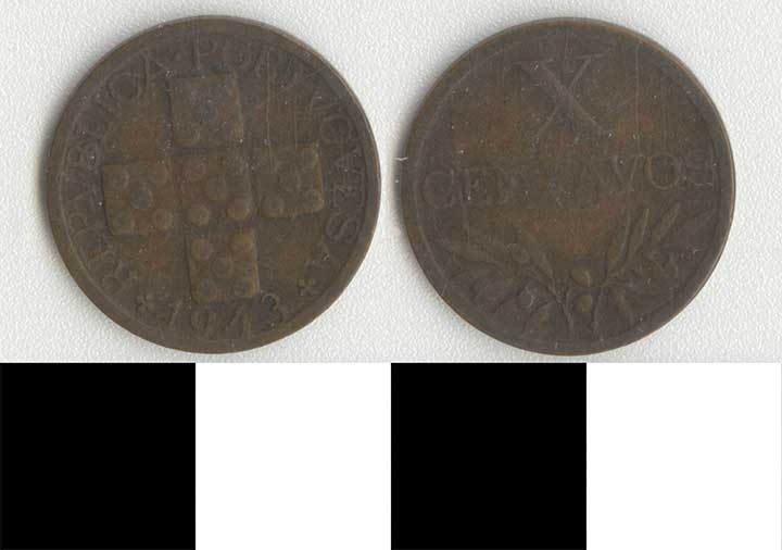 Thumbnail of Coin: Portuguese Republic, 10 Centavos (1998.03.0047)