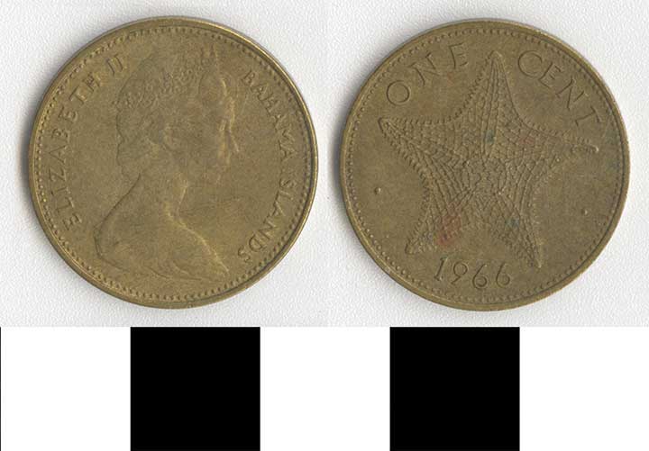 Thumbnail of Coin: Bahamas, 1 Cent (1998.03.0053)