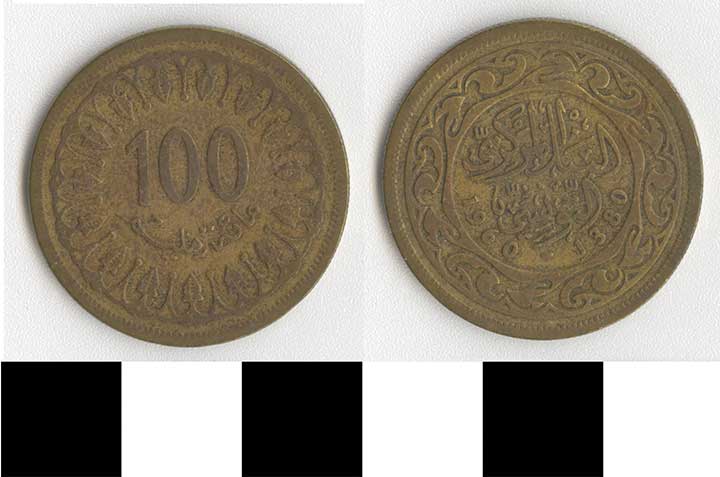 Thumbnail of Coin: Tunisia, 100 Dinar (1998.03.0054)