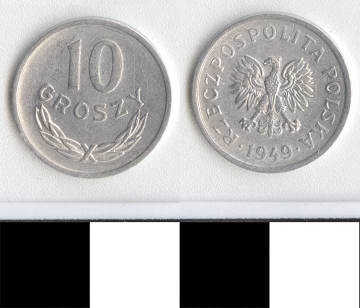 Thumbnail of Coin: Poland, 10 Groszy (1998.03.0062)