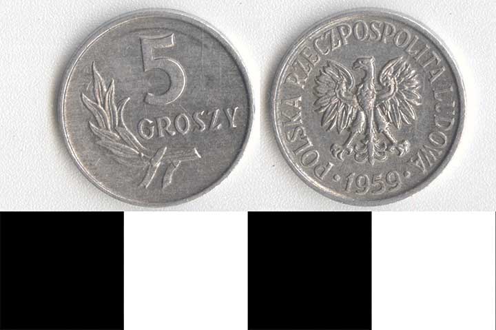 Thumbnail of Coin: Poland, 5 Groszy (1998.03.0063)