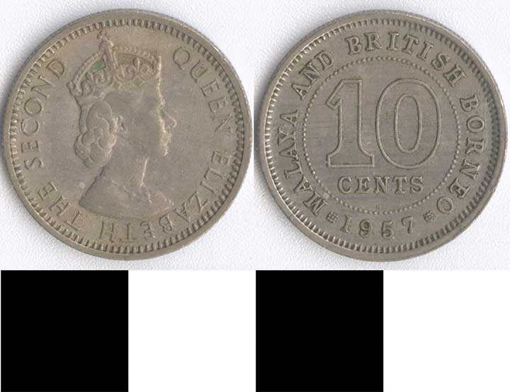 Thumbnail of Coin: Federation of Malaya, 10 Cents (1998.03.0082)