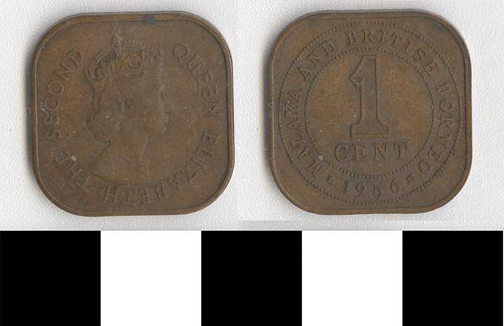 Thumbnail of Coin: British Malaya, 1 Cent (1998.03.0086)