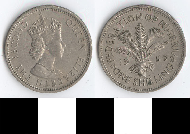 Thumbnail of Coin: Nigeria, 1 Shilling  (1998.03.0125)