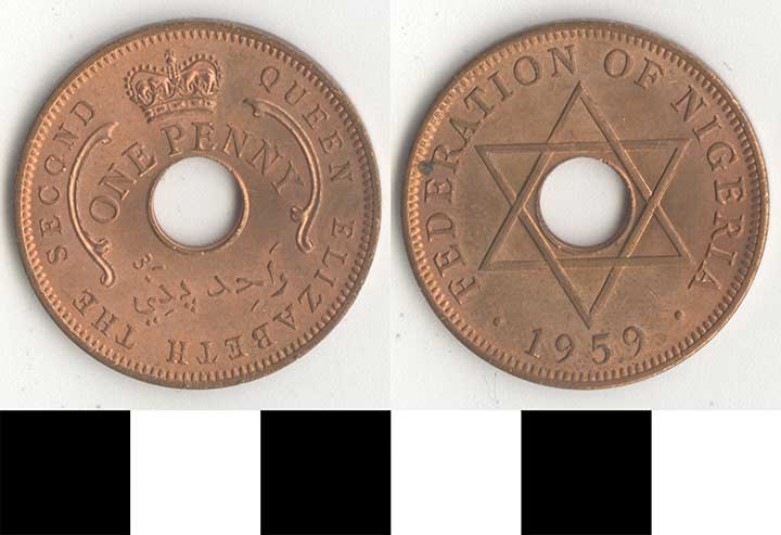 Thumbnail of Coin: Nigeria, 1 Penny (1998.03.0128)