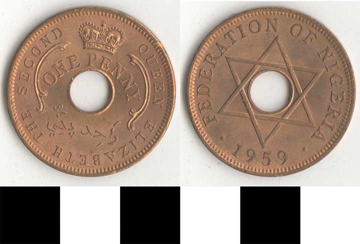 Thumbnail of Coin: Nigeria, 1 Penny (1998.03.0129)