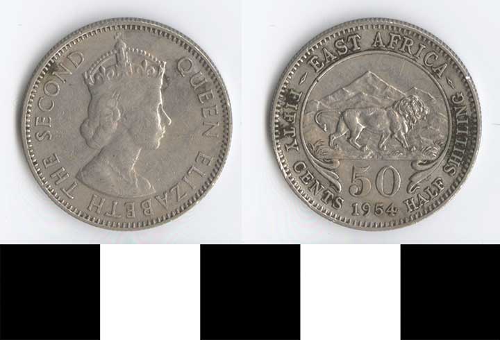 Thumbnail of Coin: British East Africa, 50 Cents (1998.03.0131)