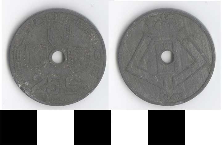 Thumbnail of Coin: Kingdom of Belgium, 25 Centimes (1998.03.0143)
