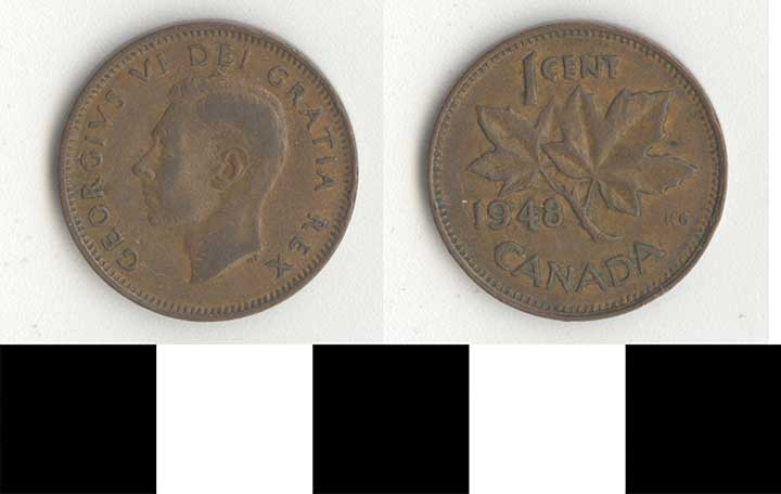 Thumbnail of Coin: Canada, 1 Cent (1998.03.0144)
