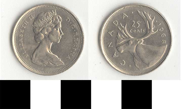Thumbnail of Coin: Canada, 25 Cents (1998.03.0146)